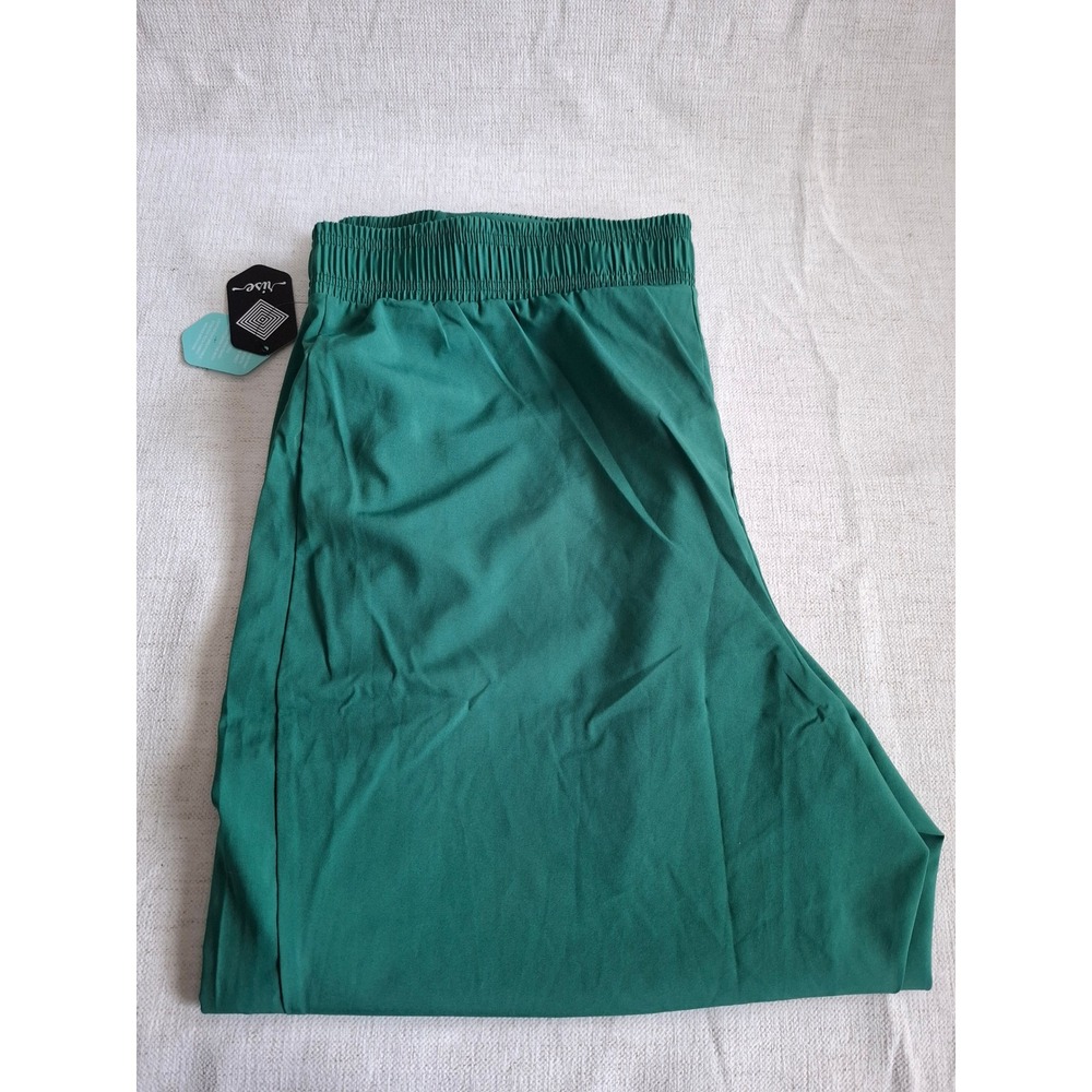 NWT LuLaRoe Rise Infinite Athletic Jogger Teal Green Lightweight Stretch Plus 1X